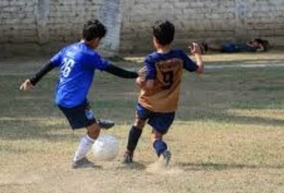 Torneo de futbol en Vallarta.