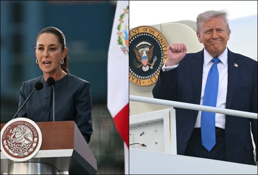 Claudia Sheinbaum y Donald Trump