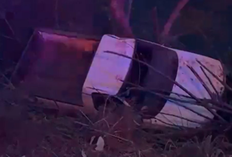 Accidente vehicular, una persona fallecida cerca (Video)