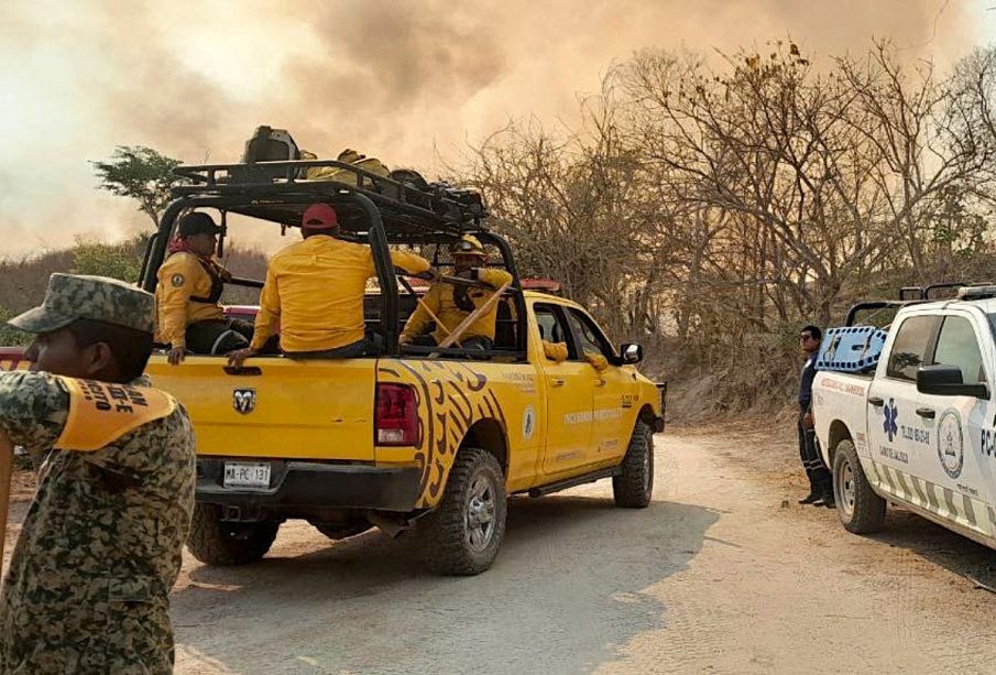 Humo por alerta atmosférica en Cabo Corrientes