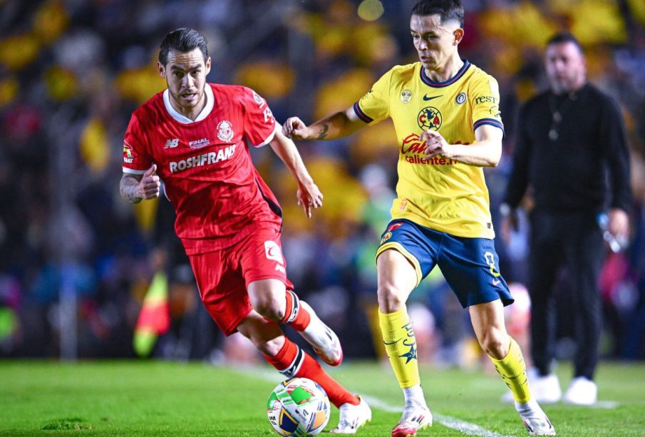 América-Toluca empatan a cero en la ida de la Final de la Liga MX
