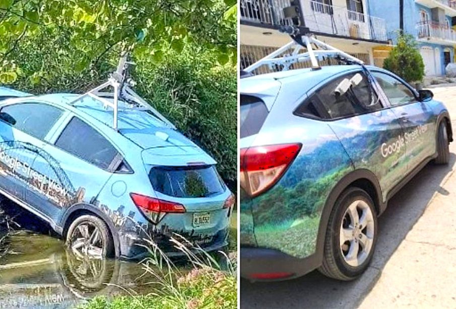 Carro de Google Maps