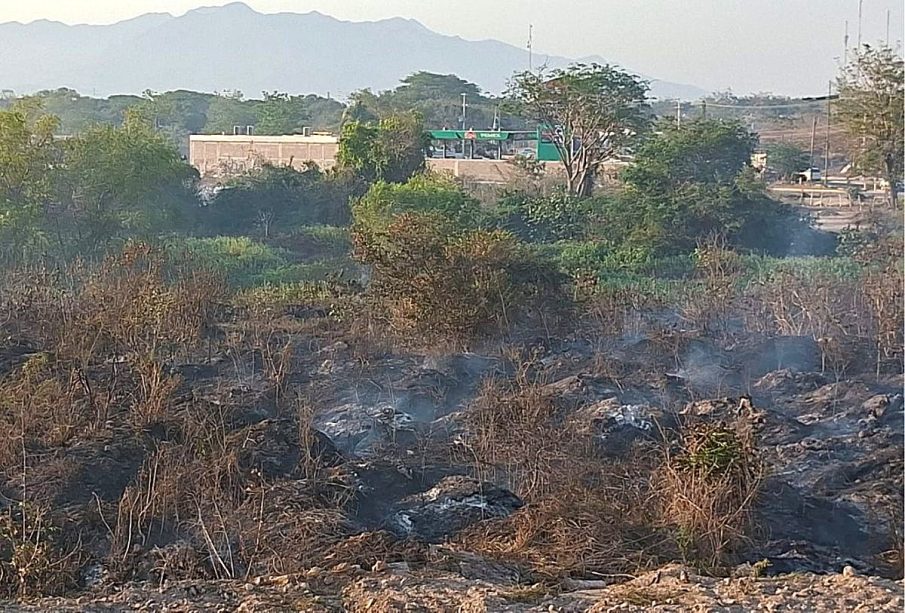 Incendio en Av. México de Puerto Vallarta