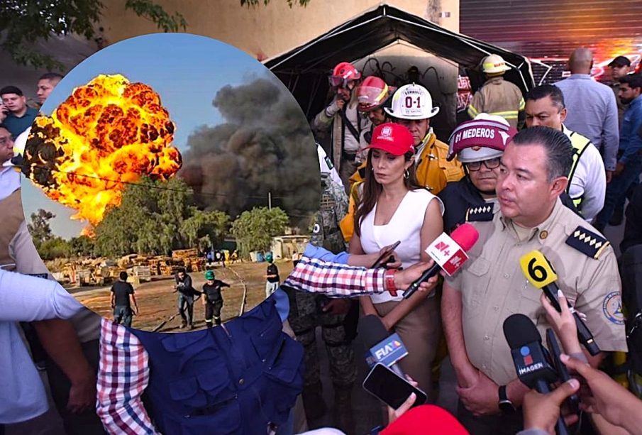 Incendio en fábrica de Tlajomulco