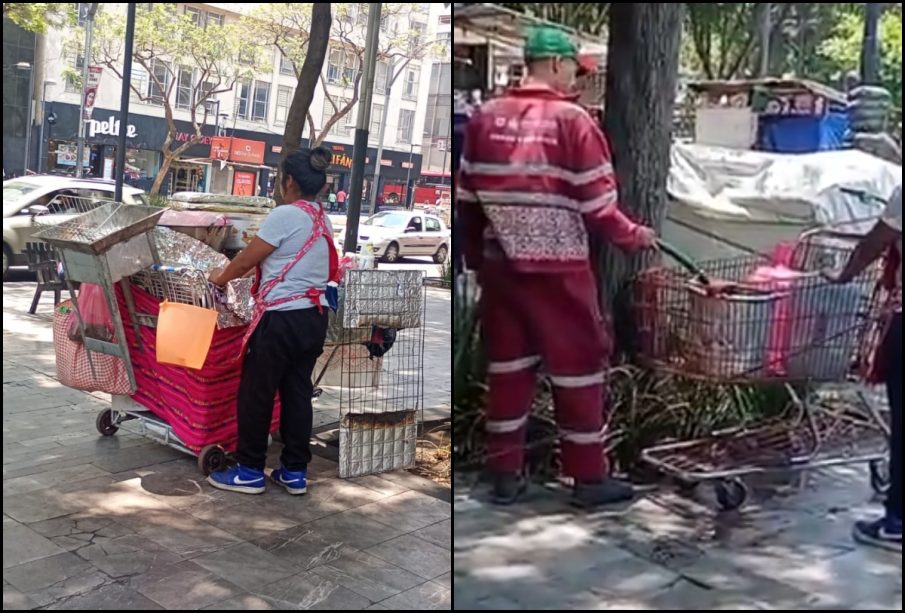Captan infraganti a vendedora.