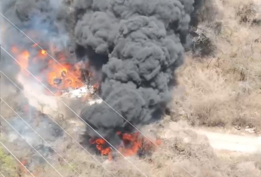 Incendio Punta de Mita