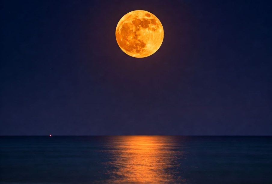 Luna de las Flores ilumina el cielo este lunes 12 de Mayo