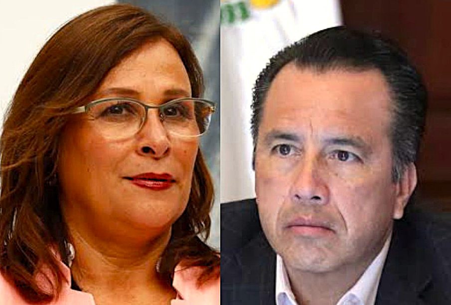 Rocío Nahle y Cuitláhuac García
