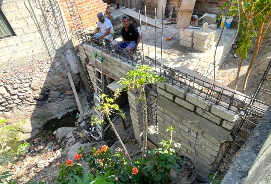 Obra en arroyo El Caloso en Puerto Vallarta