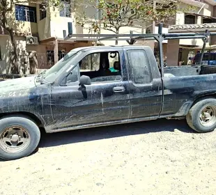 Camioneta con reporte de robo