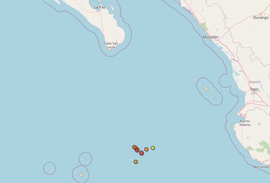 Sismos sacuden costas cercanas a Puerto Vallarta y Los Cabos