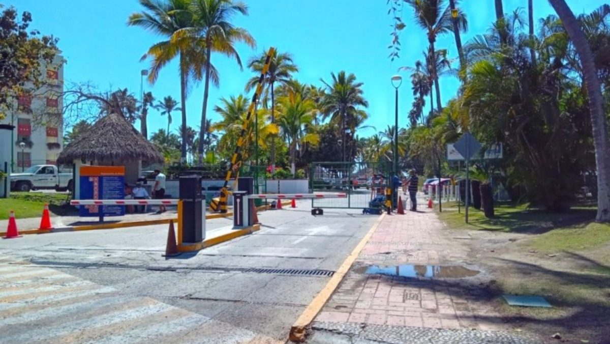 Playa privatizada
