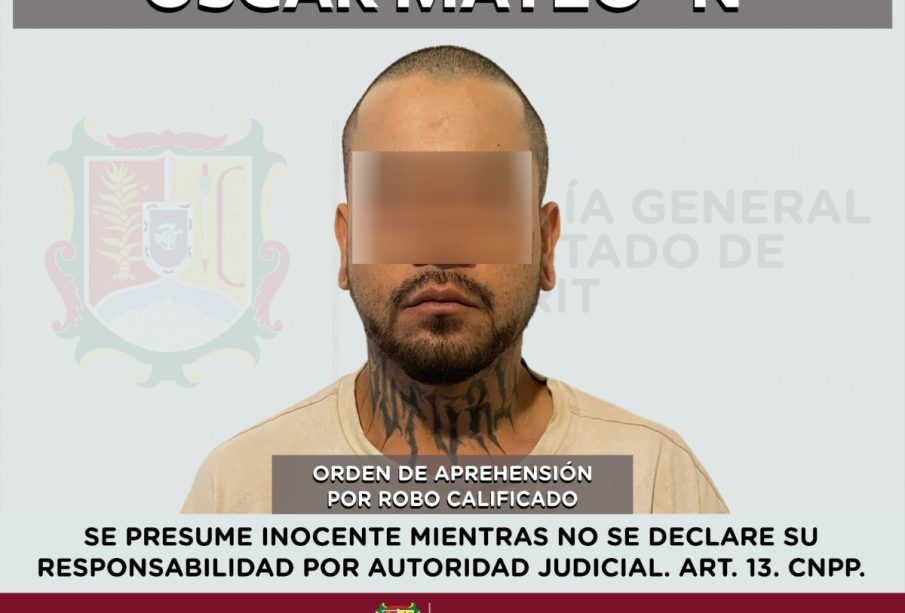 Detienen a hombre en Bucerías.