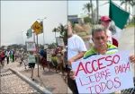 Exigen abrir acceso a playa Holi