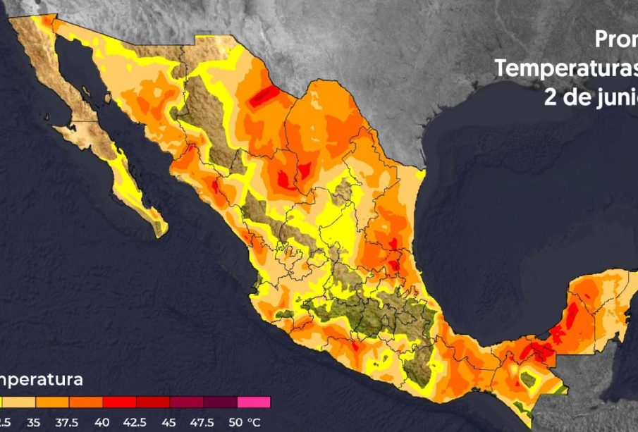 Onda de calor pega en México