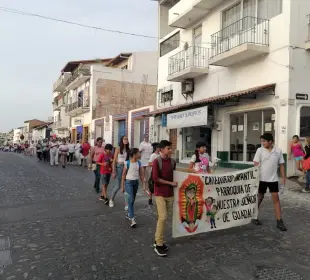 Peregrinación jurada en Vallarta
