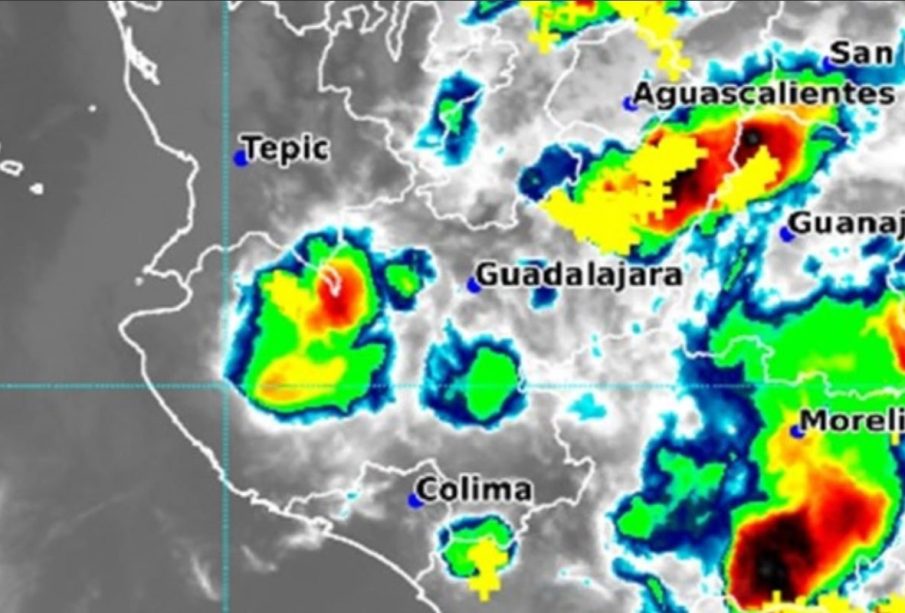 Lluvias nocturnas se prevén en diversas partes de Jalisco (Video)