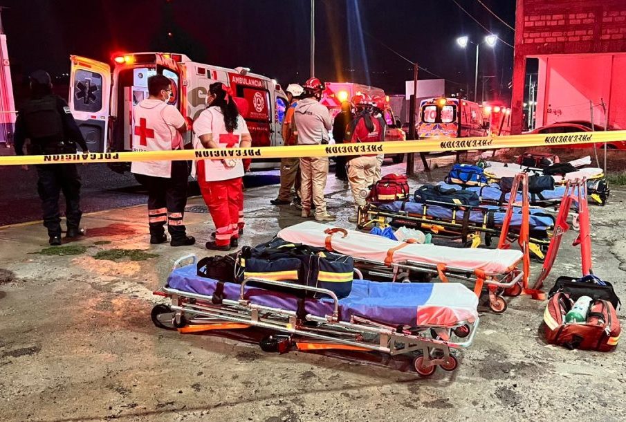 Incendio en San José Iturbide, Guanajuato.