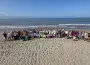Brigada para limpiar playas