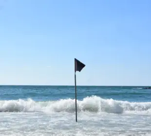 Cierran playas de Bahía de Banderas