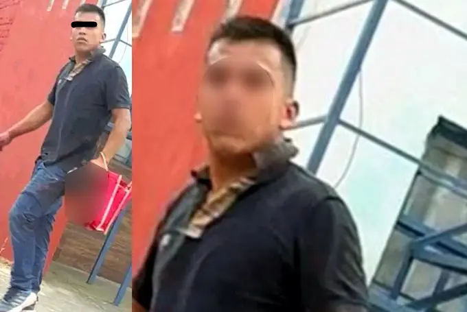 hombre es detenido por pasear con una cabeza humana