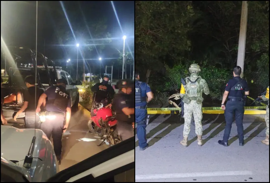 Operativo de seguridad en Bahía