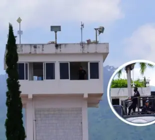 Operativo en cefereso de Tepic.