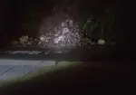Tormenta deja deslaves y lodo en la carretera 200 de Bahía