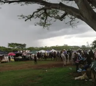 Ni la tormenta estuvo la Paseada de Las Palmas