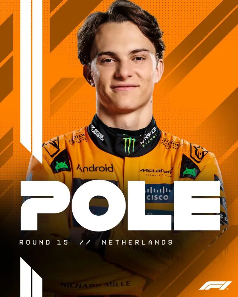 Piastri logra la pole position