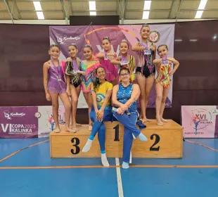 Vallartenses ganan 63 medallas en Copa Kalinka 2025