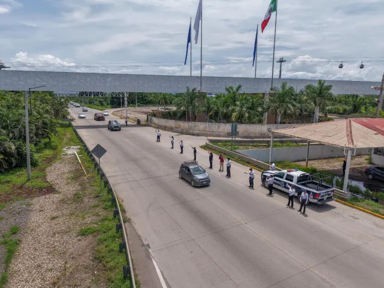 Operativo de fuerza por marchas