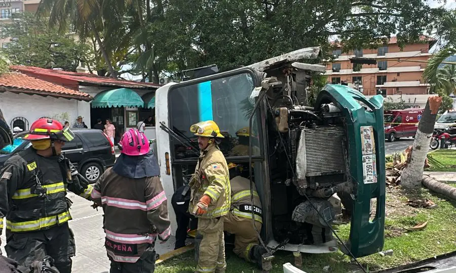 Accidente en la Medina Ascencio.