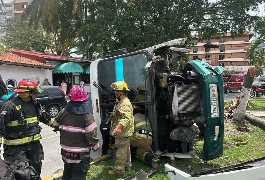 Accidente en la Medina Ascencio.