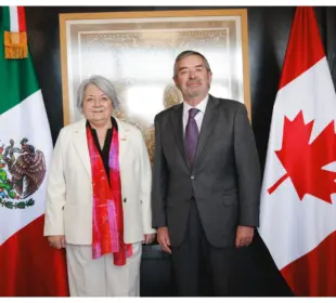 Mary Simon, gobernadora general de Canadá, inicia visita oficial a México