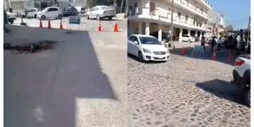 Cierran tramo de la calle Exiquio Corona en Puerto Vallarta por trabajos de emergencia; se prevé tráfico lento