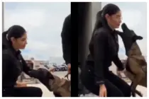 Geraldine Ponce niega demanda tras incidente con perro policía en Tepic