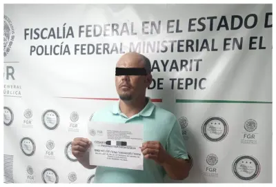 Detienen a hombre en Bahía de Banderas con arma calibre .380 y 12 cartuchos