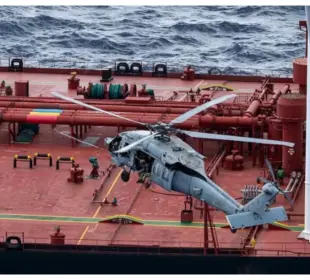 E.U. aborda el petrolero Verónica III en el Índico por violar bloqueo al crudo en el Caribe