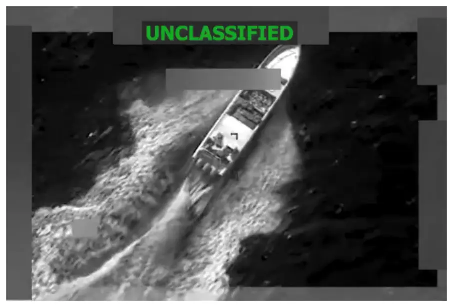 Comando Sur de E.U. reporta ataque contra embarcación presuntamente ligada al narcotráfico