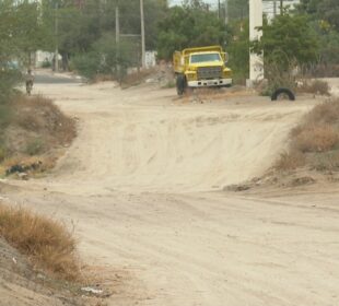 Sin pavimentación