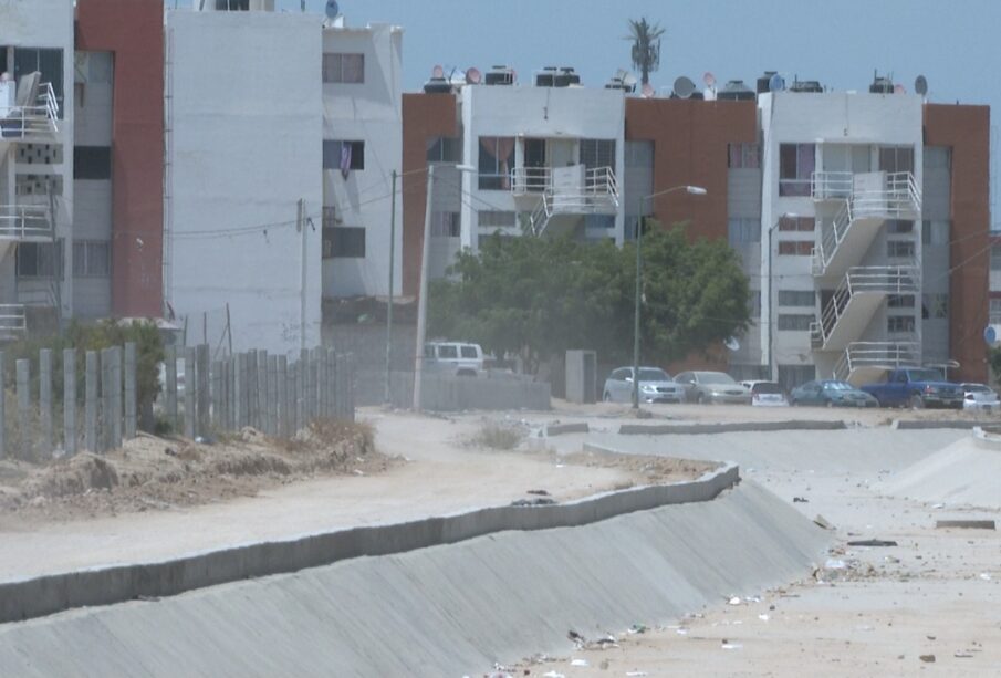 Calle Nicolás Tamaral en la colonia Chulavista, Cabo San Lucas.