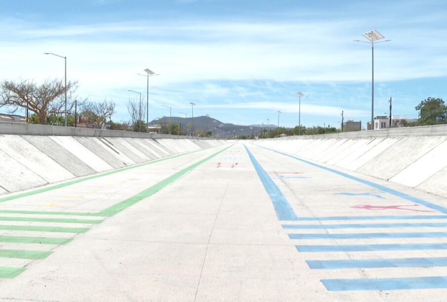 Zona del Canalecón sin barandales.