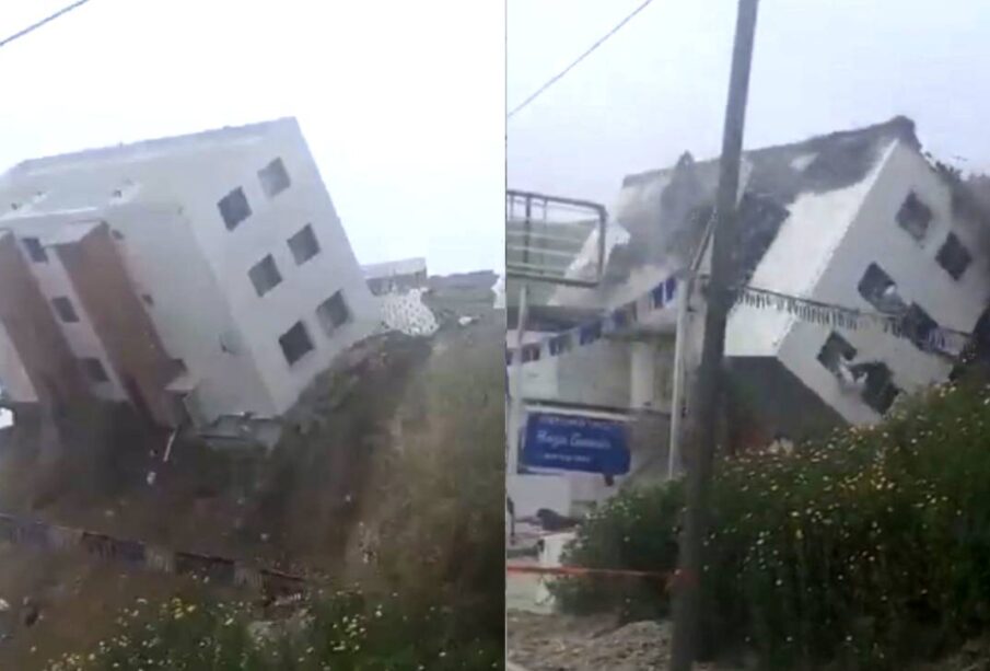 Colpaso segundo edificio en Tijuana