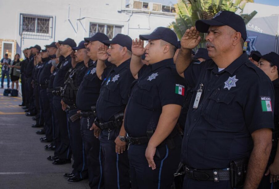 Elementos de Seguridad Pública de Los Cabos.