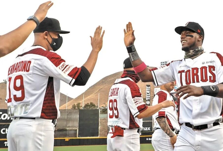 Equipo de Toros de Tijuana en la Liga de Béisbol.