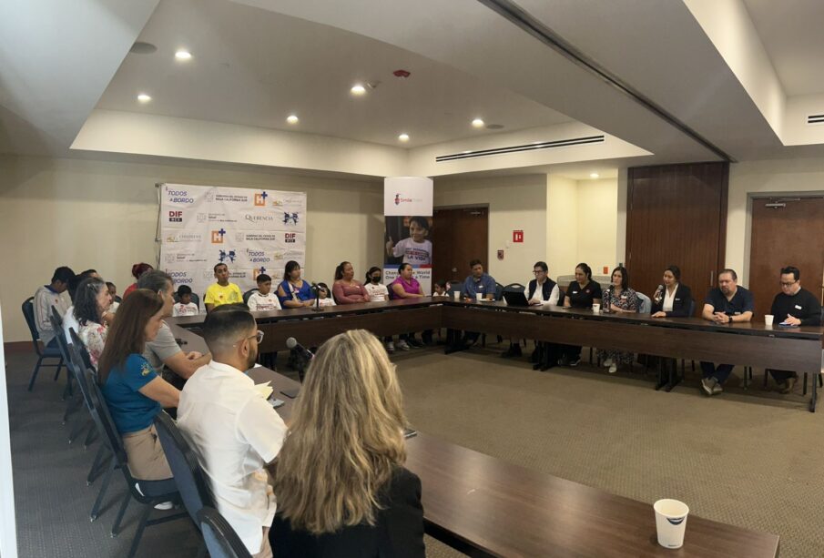 Fundación Smile Train en rueda de prensa, que se llevó a cabo en Hospital H+.