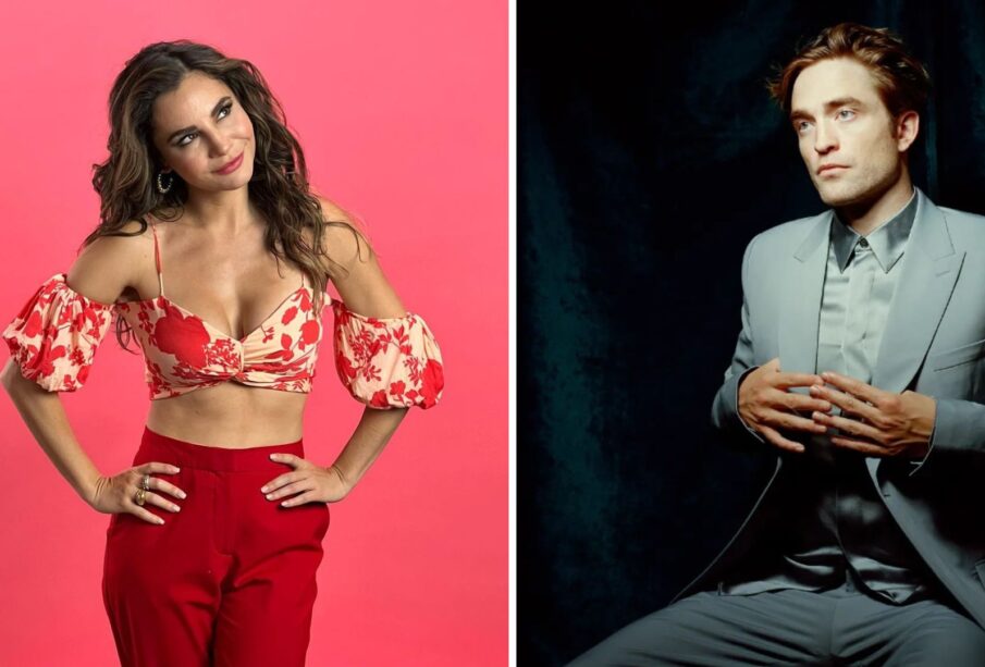 Martha Higareda y Robert Pattinson.