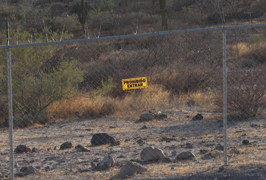 Obstrucción al acceso de una playa en La Paz