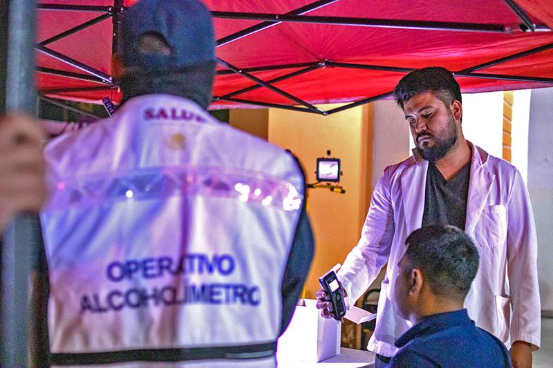 Operativos de alcoholimetría en Los Cabos y La Paz